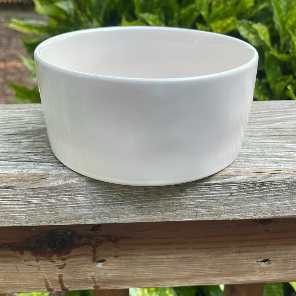 New Rae Dunn Magenta “Chow Down” Dog /Cat Pet Bowl